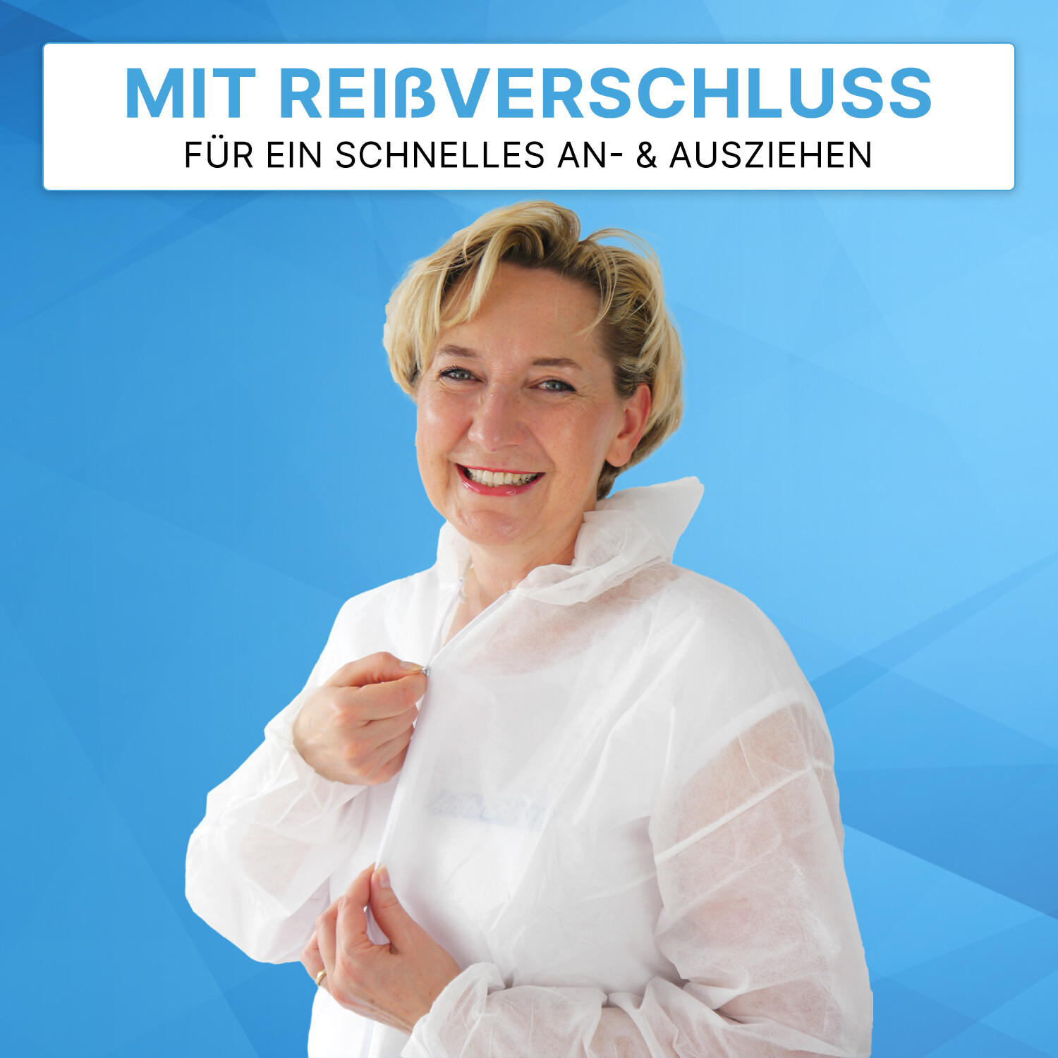 Schutz Anzug 1 - 50x Einweg Overall ARNOMED Maleranzug Einweg Maler Overall