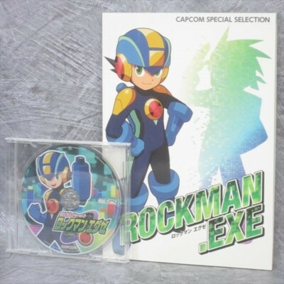 ROCKMAN EXE CAPCOM Special Selection w/CD Art Works Fan WiiU Book 2014 Japan Ltd