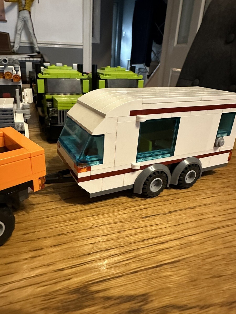 Lego Camper Trailer Moc MOC-46121 Caravan Camping Trailer For