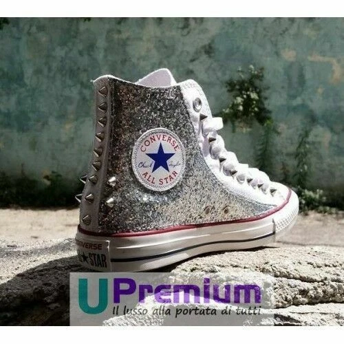 Scarpe da ginnastica da uomo Converse in argento