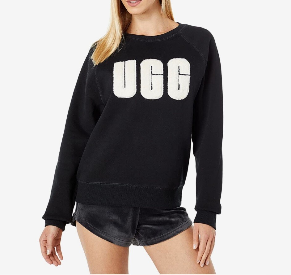 トップス UGG Madeline Fuzzy Logo Crewneck Madeline Fuzzy Logo Crewneck | UGG