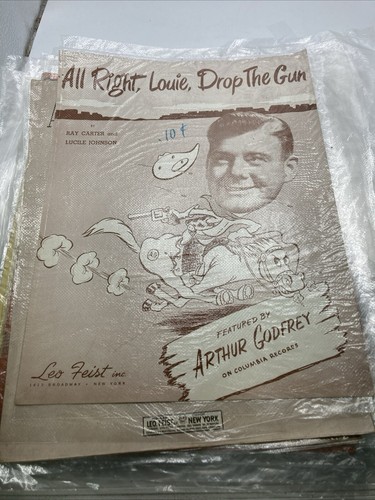 Rare 1920 AFGHANISTAN Song Sheet +40+ More musical song Sheets. Lot - Picture 15 of 24