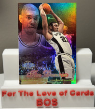 1997-98 Flair Showcase TIM DUNCAN Row 2 - (RC)#5