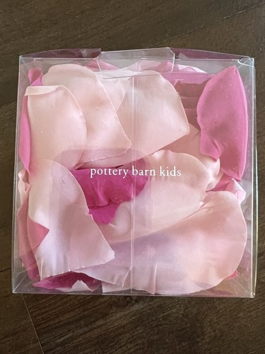 NUEVO EN CAJA Tela Pottery Barn Niños Pascua Rosa Claro Caliente Rosa Flor Pétalos - Imagen 2 de 7