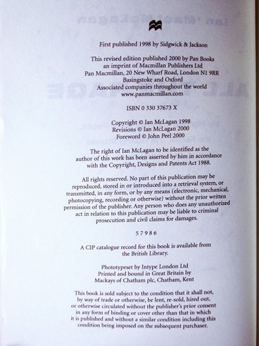 SIGNED Ian 'Mac' McLagan All The Rage - Small Faces Rod Stewart Rolling Stones - Imagen 4 de 7