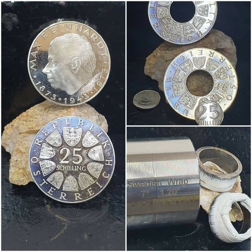 Münzring 25 Schilling Österreich  - Bild 4 von 4