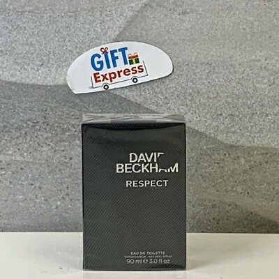 David Beckham Respect by David Beckham, 3 oz EDT Spray for Men Brand New In BOX