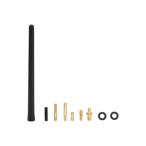 2Pack 7" Motorcycle Short Antenna For Harley Davidson Road Glide CVO 1989-2018 - Picture 8 of 9