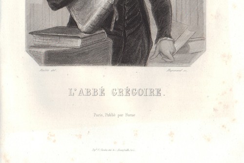 Portrait XIXe L'abbé Grégoire Révolution Française L' Institut de France Vého - Picture 7 of 7