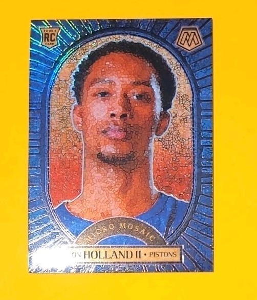 2024-25 Panini Mosaic Ron Holland II RC #1 Micro Mosaic SSP Case Hit
