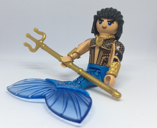 Playmobil Newt w/ golden trident - Ocean Merman - C34 - Picture 3 of 9