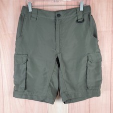 Boy Scouts Of America Mens Uniform Switchbacks Cargo Short Small Green Outdoor