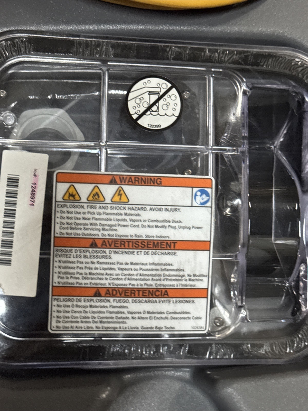 Tennant EX-SC-1020 Carpet Extractor