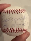Dale Murphy Autographed Baseball with NL MVP Inscription Atlanta Braves