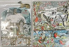 Angela Harding Advent Calendar Lot Holly Hedge Midwinter Robin Christmas Cottage