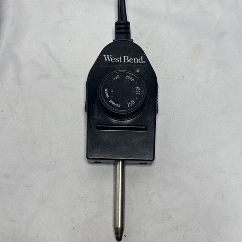 West Bend Replacement Temperature Cord KMT-02 for Electric Skillet Model 72212