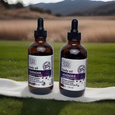 2 Dead Sea Collection Nourishing Lavender Body Oil For Delicate Sensitive Skin