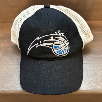 Mitchell & Ness Orlando Magic Hat Mens OSFA Black Signed Snapback Trucker Cap