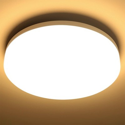 LED Deckenlampe 22 cm Warmweiß 15 W 1250