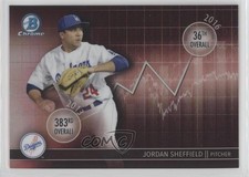 2016 Bowman Draft Chrome Draft Dividends Refractor Jordan Sheffield #DD-JS 0o6v