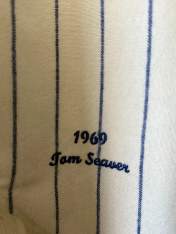 Camiseta deportiva Mitchell & Ness Cooperstown Collection 41 1969 NY Mets Tom Seaver mediana Foto 4 de 4