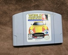 World Driver Championship - Nintendo N64 Cart Authentic