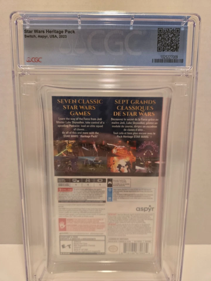 Star Wars Heritage Pack (Nintendo Switch, 2023) | CGC 10 A++ | Sellado de fábrica Foto 3 de 4