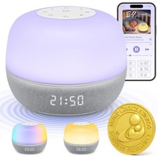 2025 Mom's Choice Awards  White Noise Sound Machine Baby with Sunr... Fast Ship