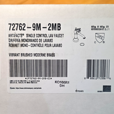 #ad Kohler Faucet Installed Then Removed. Box Does Not Match Item $75.00