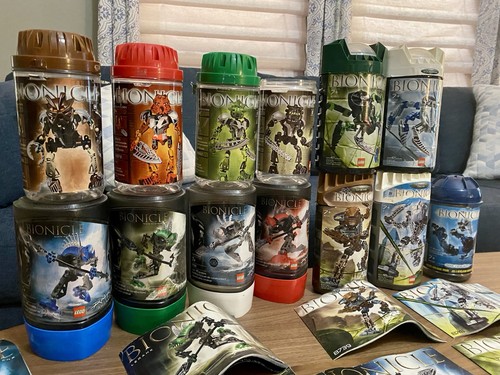 LEGO BIONICLE Collection - Figures, Canisters, Manuals, Extra Pieces, And More!! - Picture 2 of 24