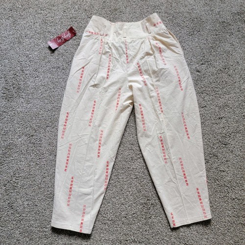 Vintage Jay Kay Girls Pleated Pants Size 7 Chinese Characters NWT Made In USA - Picture 16 of 18