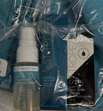 St. Tropez Self Tan set 3 piece and blue cosmetic bag