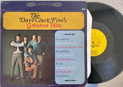 THE DAVE CLARK FIVE'S GREATEST HITS (Epic BN26185) 1967 stereo compilation LP