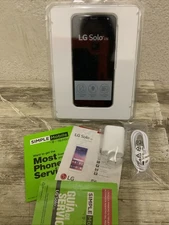 💣 Simple Mobile Prepaid LG Solo 5.7" 16GB Android Smartphone UNLOCKED 🆕AS IS