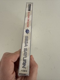 RARE Vintage Blazing Dragons (Sega Saturn)  Complete in Box Video Game