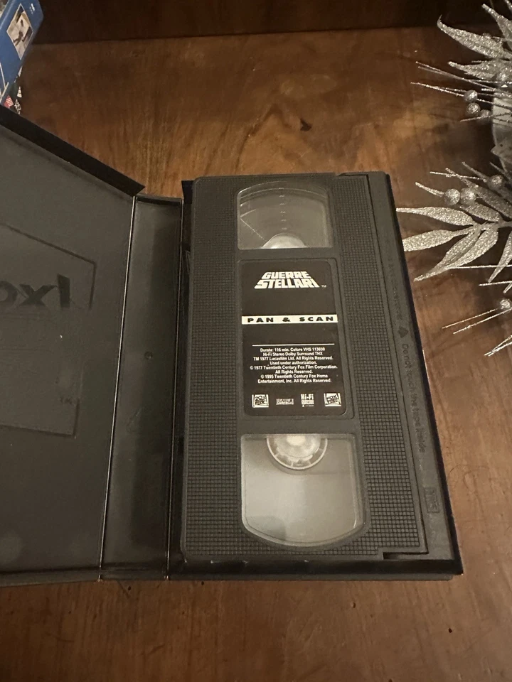 GUERRE STELLARI LA TRILOGIA - VHS STAR WARS 1995 - Immagine 4 di 4