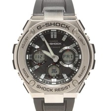 CASIO G SHOCK G STEEL GST W110 1AJF Solar Black Men s Watch