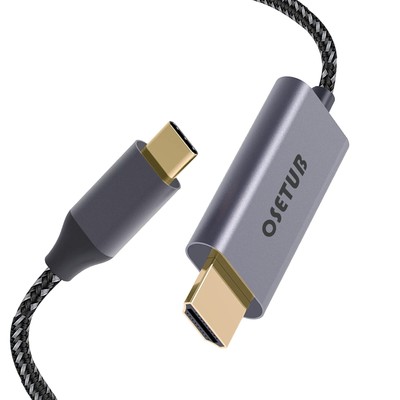 USB C to HDMI Cable 4K, 10ft USB Type C to HDMI Cable Adapter High Speed Brai...