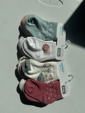 Carter's Child of Mine 6-Pair Socks for Newborns 0-6 Months New