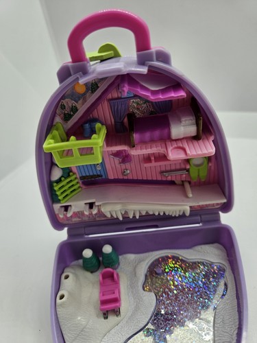 Vintage Bluebird 1996 Polly Pocket Snow Mountain Koffer - Bild 9 von 10