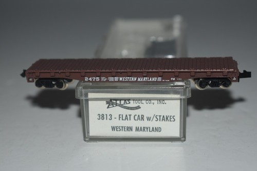 Spur N Atlas Western Maryland 40' Flachwagen 2475 C51927