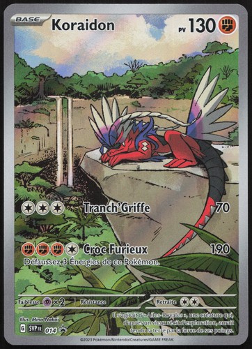 Pokemon Card Koraidon 014 Promo SV French