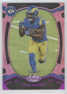 2021 Certified Mirror Pink 144/199 Cam Akers #93 0dh9