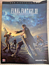 Final Fantasy XV 15: The Complete Official Guide Paperback - Poster NOT Included