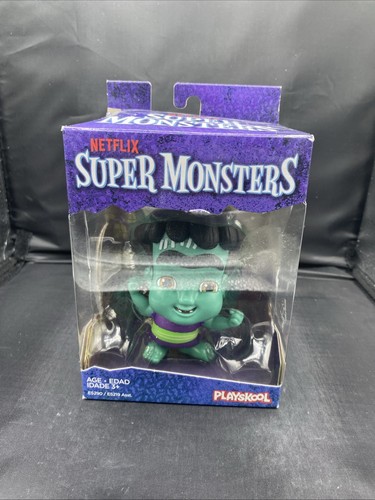2018 Playskool Super Monsters FRANKIE MASH Figure Toy Hasbro - Picture 1 of 2