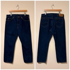 70s 80s vintage Lee 200 riders straight jeans denim pants talon size 36 541163