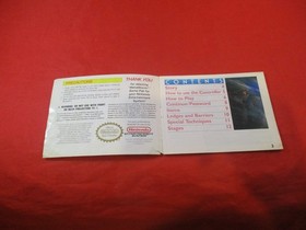 Metal Storm Nintendo NES Instruction Manual Booklet ONLY Metalstorm
