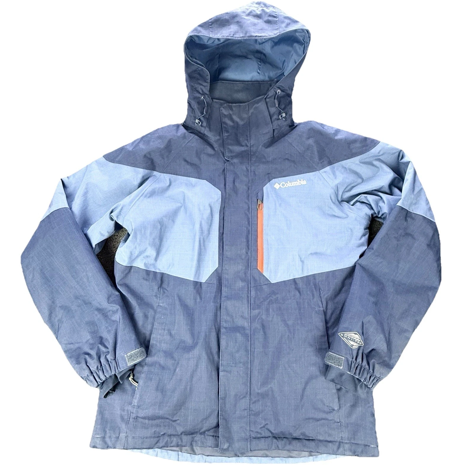 Columbia Men's Alpine Action II Jacket Blue Size Medium Omni-Heat Waterproof