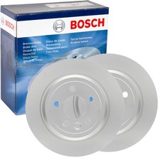 2X BOSCH BREMSSCHEIBEN Ø302mm HINTEN PASSEND FÜR LAND ROVER FREELANDER