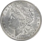 1890-S Morgan Silver Dollar AU Slider Uncertified #302